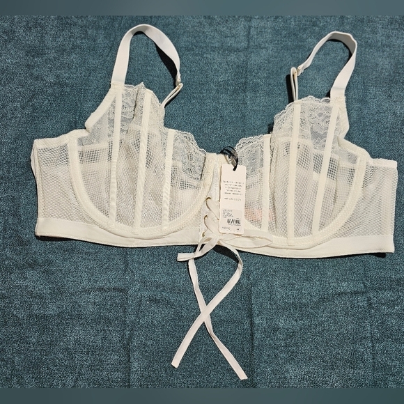 🛒💰Sophia Theallet Bridal mesh with boning bra - Picture 2 of 4